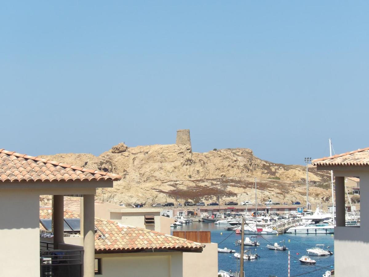 Appartement T4 très bien situé et climatisé LʼÎle-Rousse Exterior foto